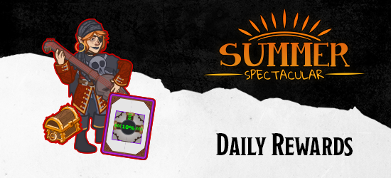 Dungeons & Dragons Summer Spectacular Daily Rewards