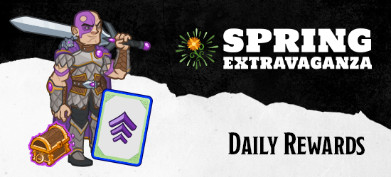 Dungeons & Dragons Spring Extravaganza Daily Rewards