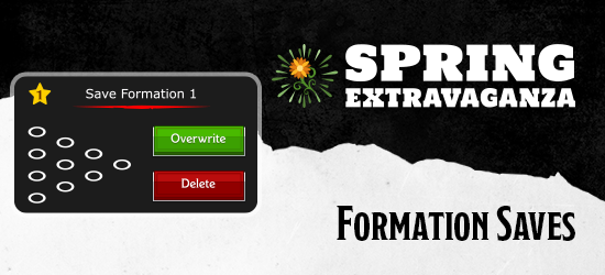 Dungeons & Dragons Spring Extravaganza Formation Saves