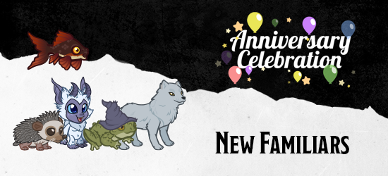 Dungeons & Dragons Third Anniversary Celebration Familiars