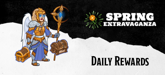 Dungeons & Dragons Spring Extravaganza Daily Rewards