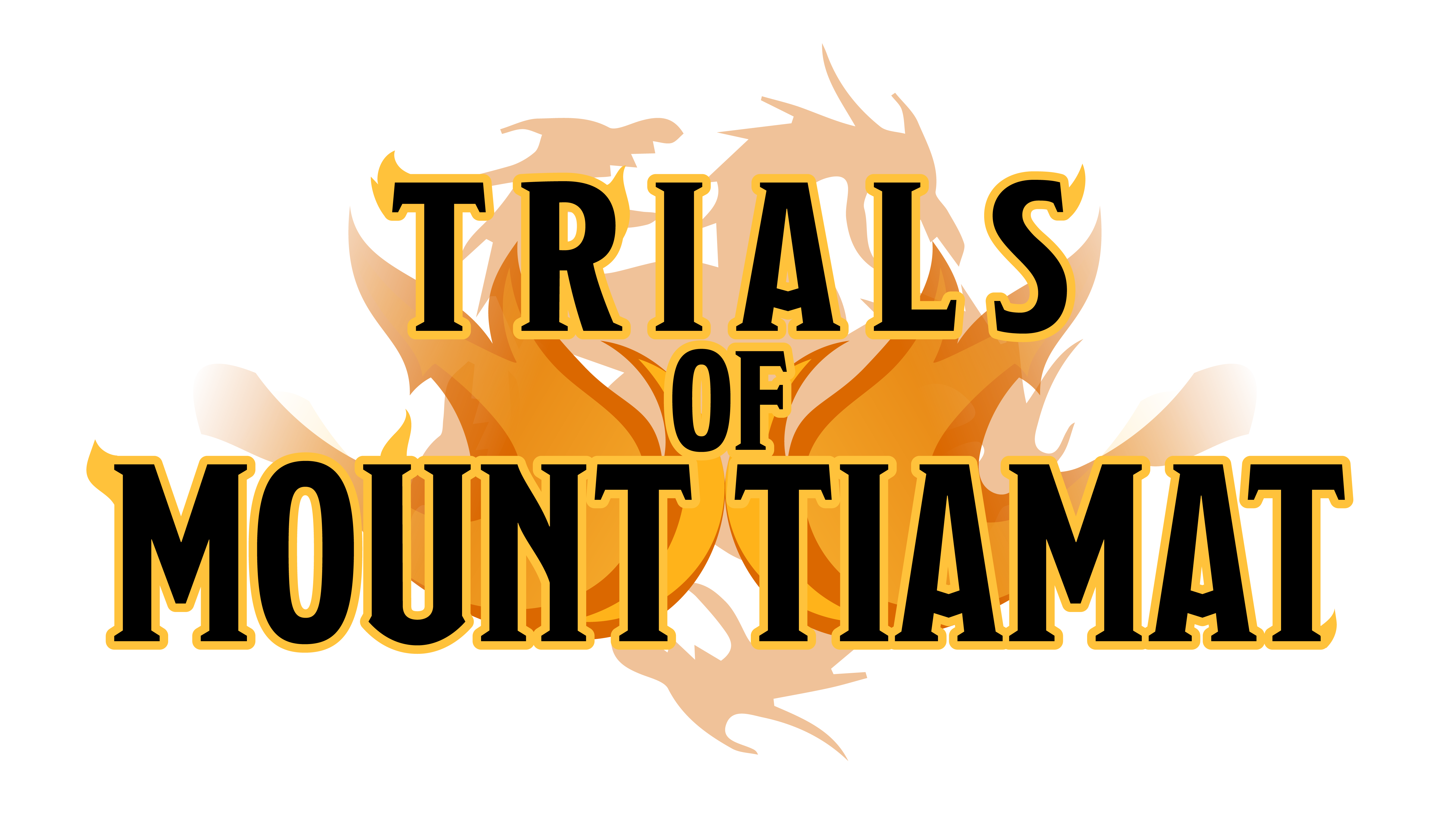 Dungeons & Dragons Trials of Mount Tiamat Logo Clear