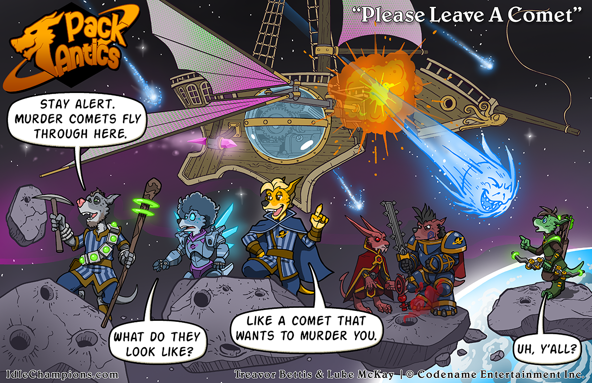 Pack Antics Spelljammer Comic #1