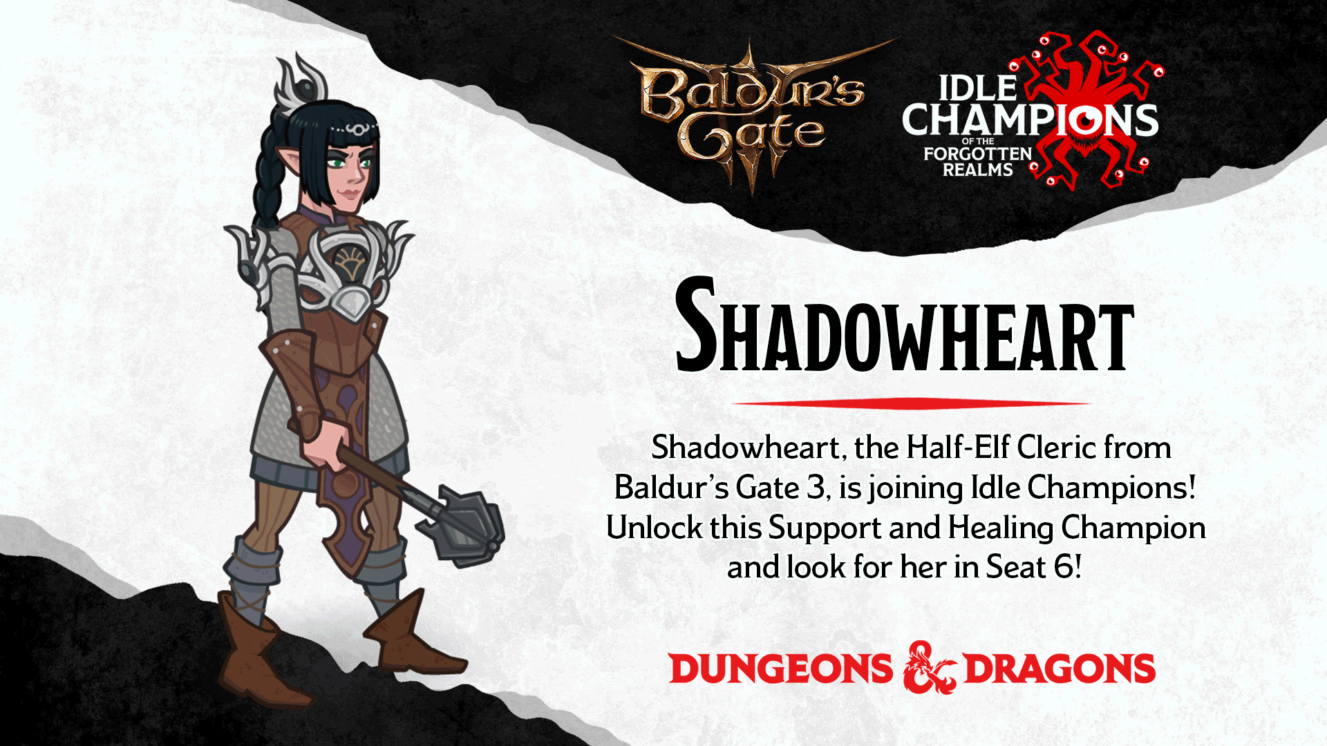 Dungeons & Dragons Shadowheart Marketing Gif